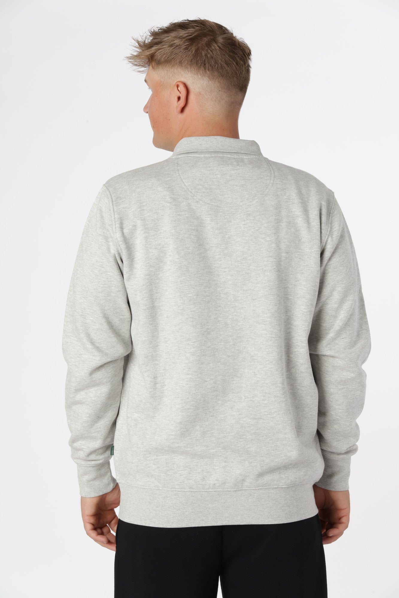 Zip-up Lars, Lt Grey Mix