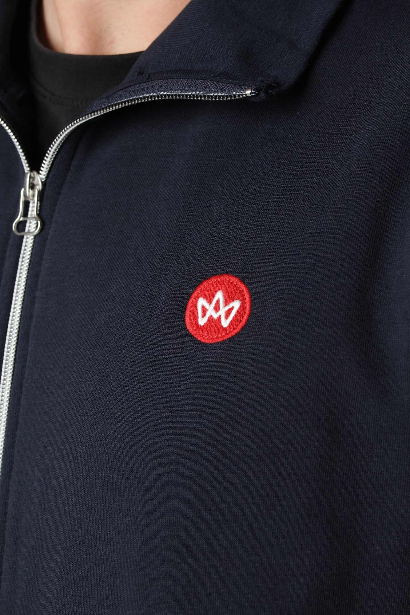 Alsidig Kronstadt Zip-up i farven Sky Captain, perfekt til lag-på-lag eller som let overtøj