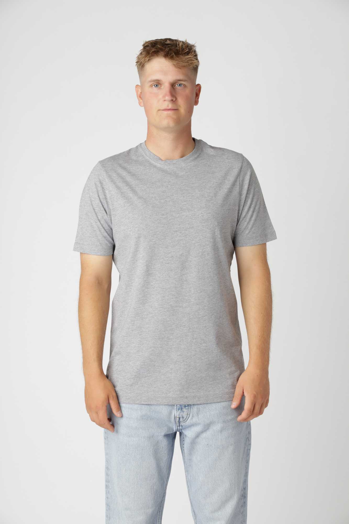 Classic Fitted T-shirt, 5 stk.