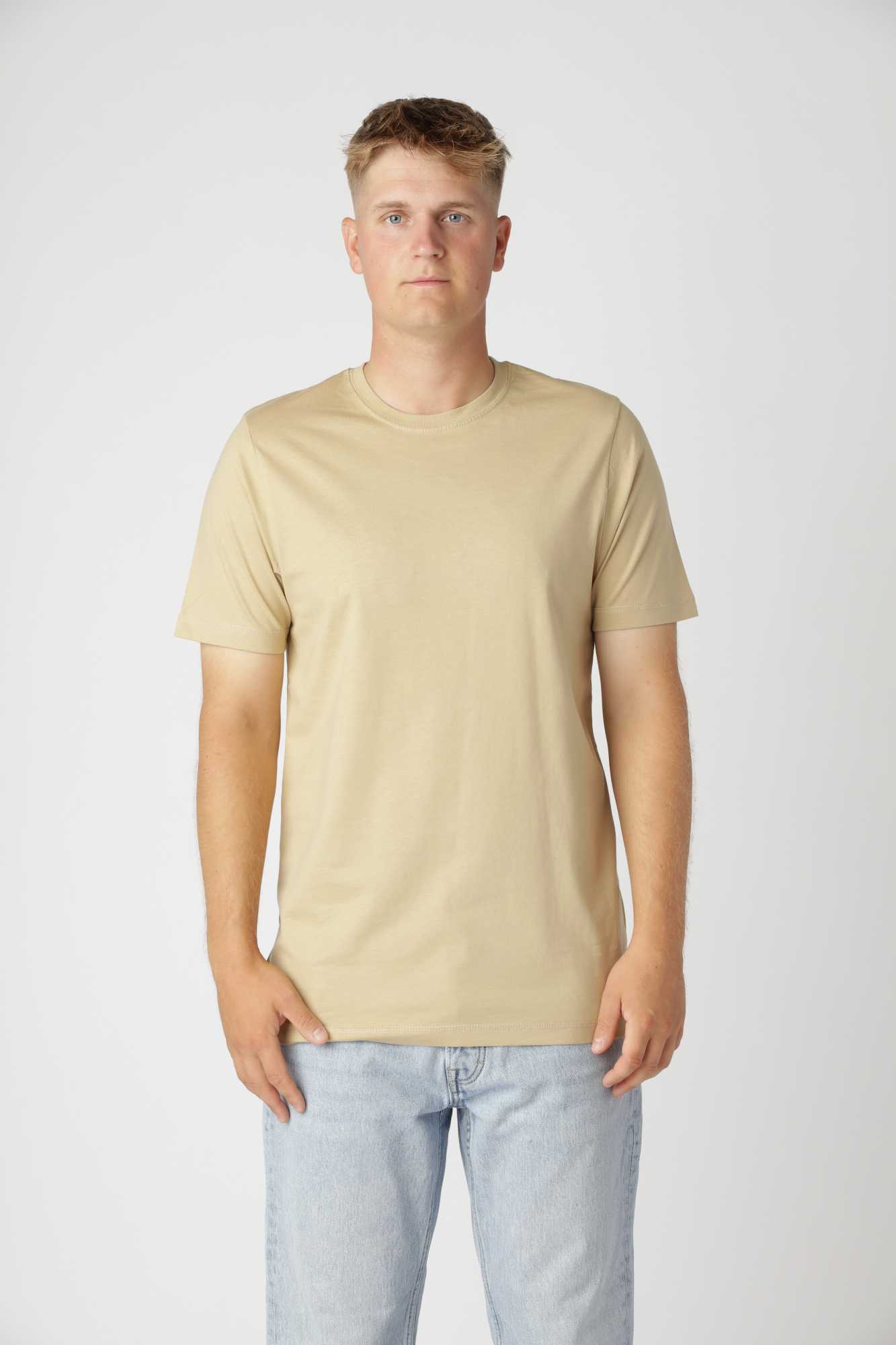 Classic Fitted T-shirt, 3 stk.