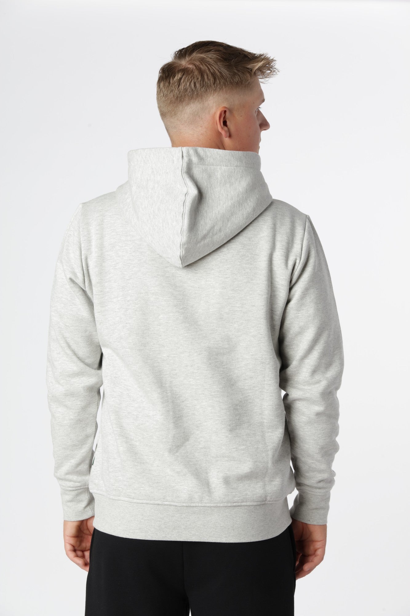 Hoodie Lars, Lt Grey Mix