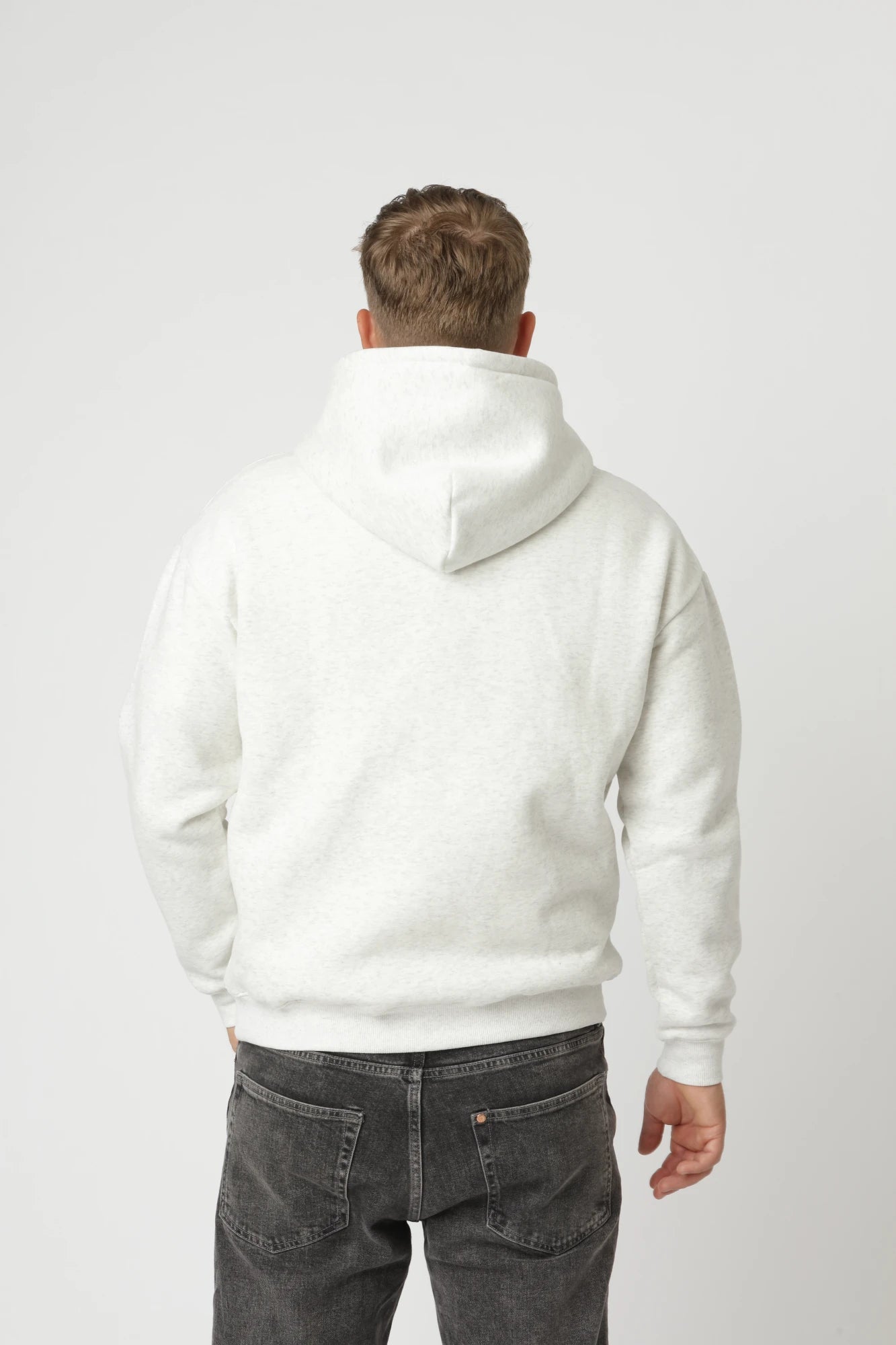 Premium Zipup Hoodie, Grå