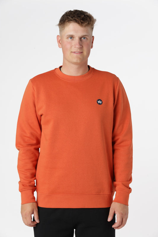 Sweatshirt Lars, Burnt Ochre