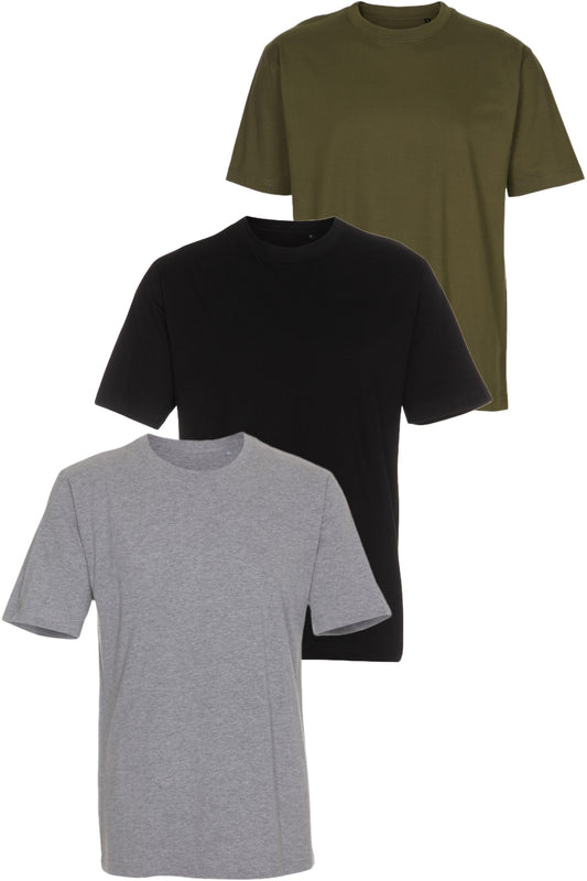 Basic T-shirt, 3 stk