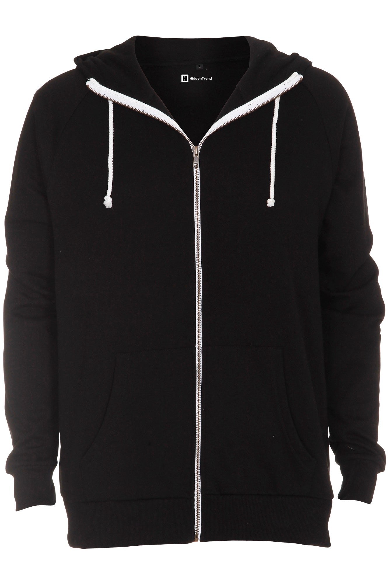 Basic Zipup Hoodie Sort