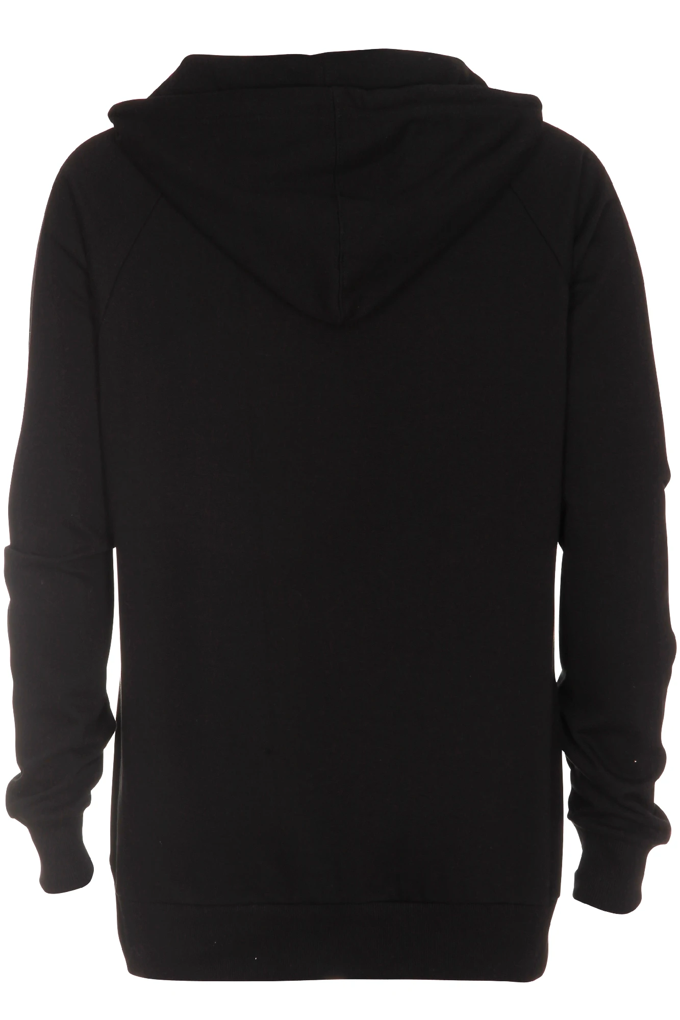 Basic Zipup Hoodie, Sort
