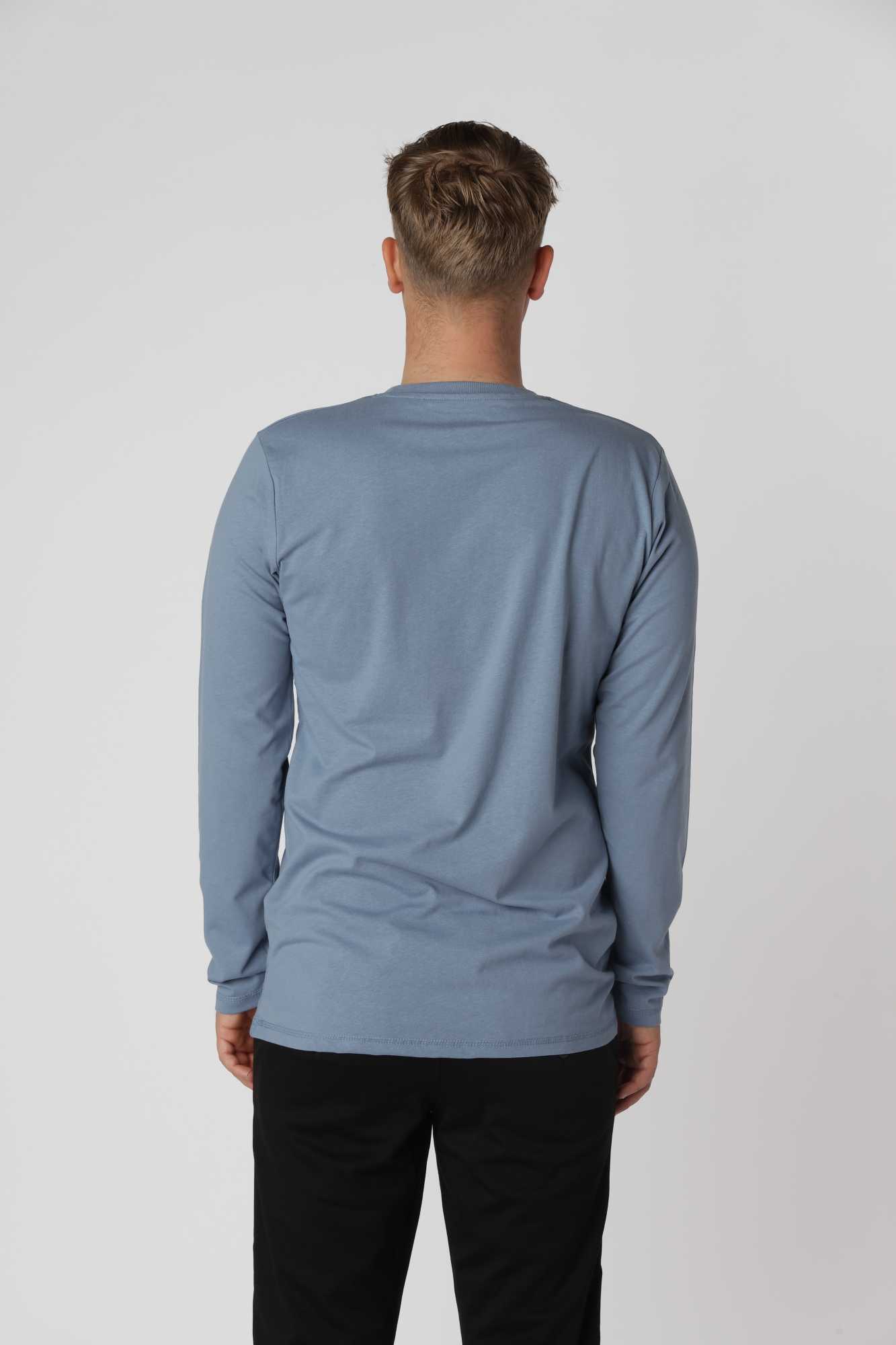 Essential langærmet, Denim