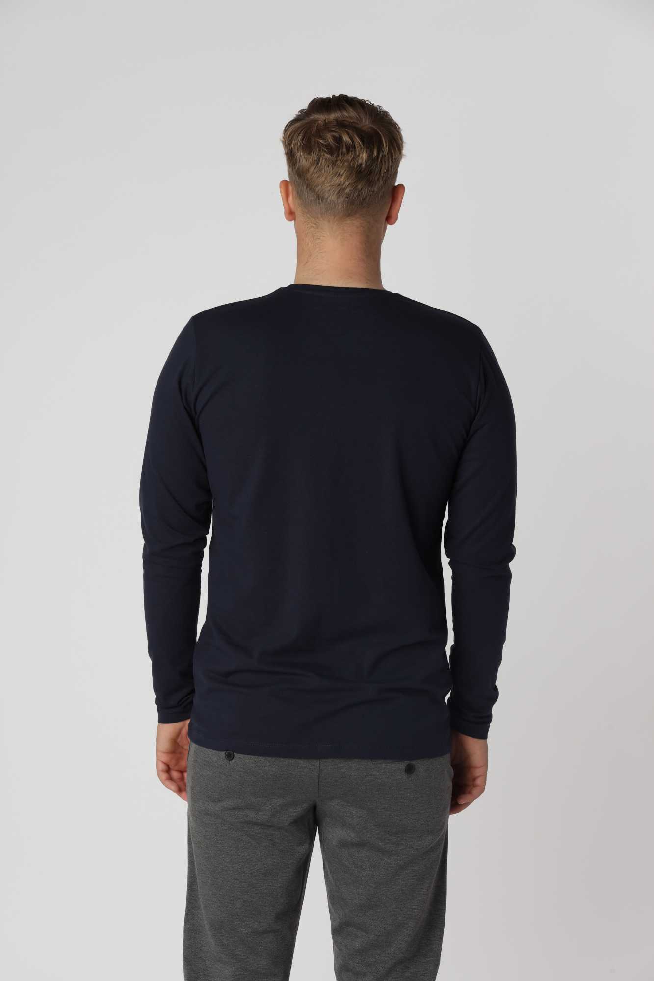 Shape langærmet, Navy
