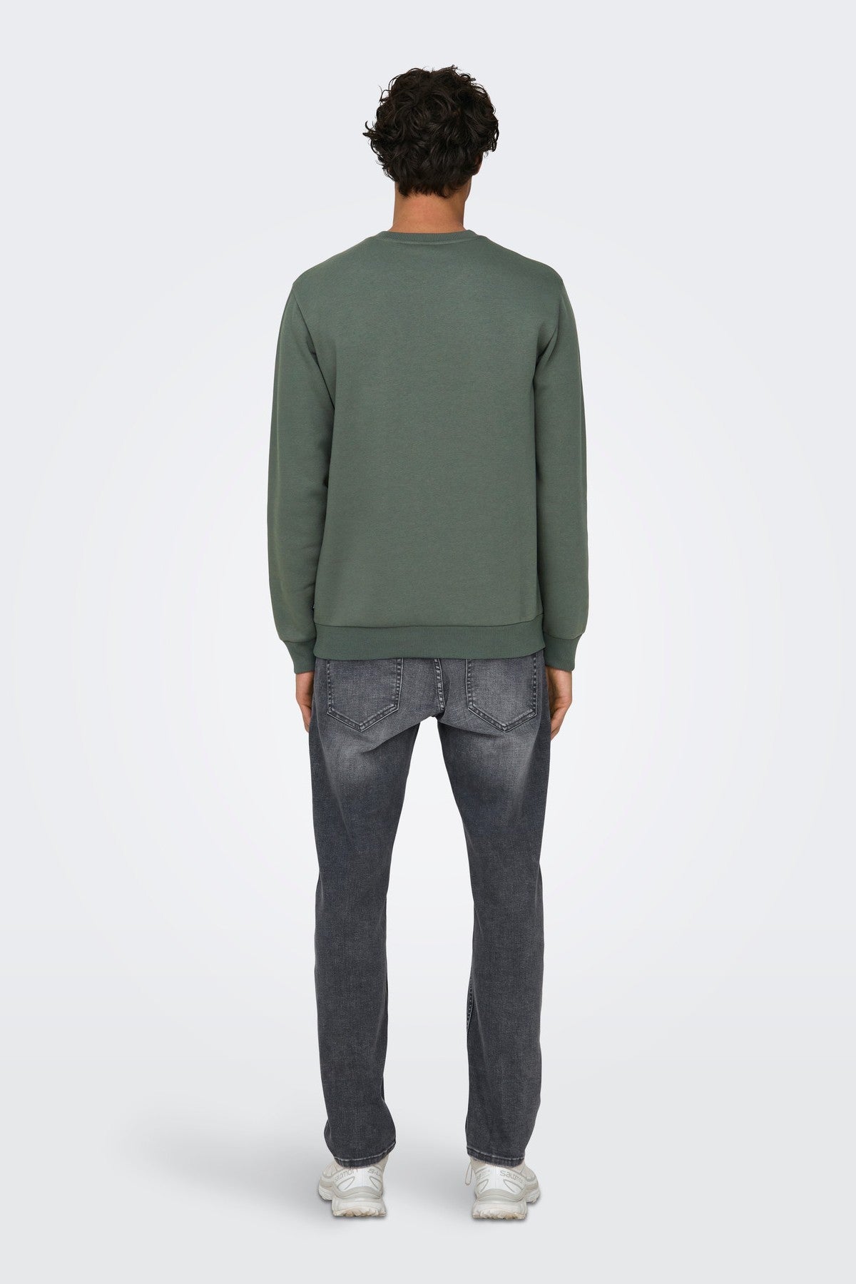 Sweatshirt - ONSCERES - Caster Gray